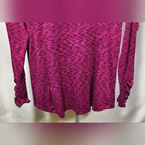 Columbia Women's Purple Quarter-Zip Pullover-Size XL - Picture 5 of 11